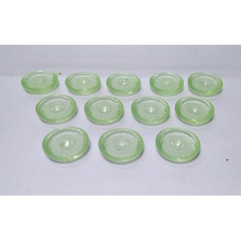 Subbuteo Hasbro Classic Bases Clear Light Green 